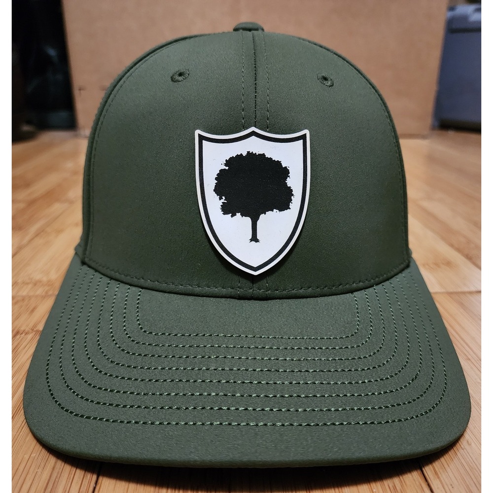 Hidden Creek Country Golf Club Branded Bills Perforated Hat One Size Green Crest